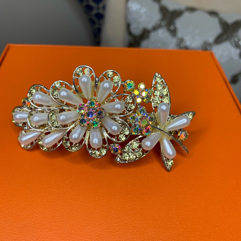 Anthropologie Pearl Hair Clip